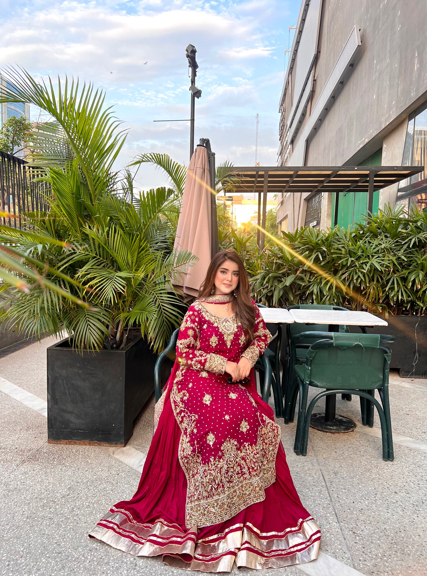 Plum khaadi net formal