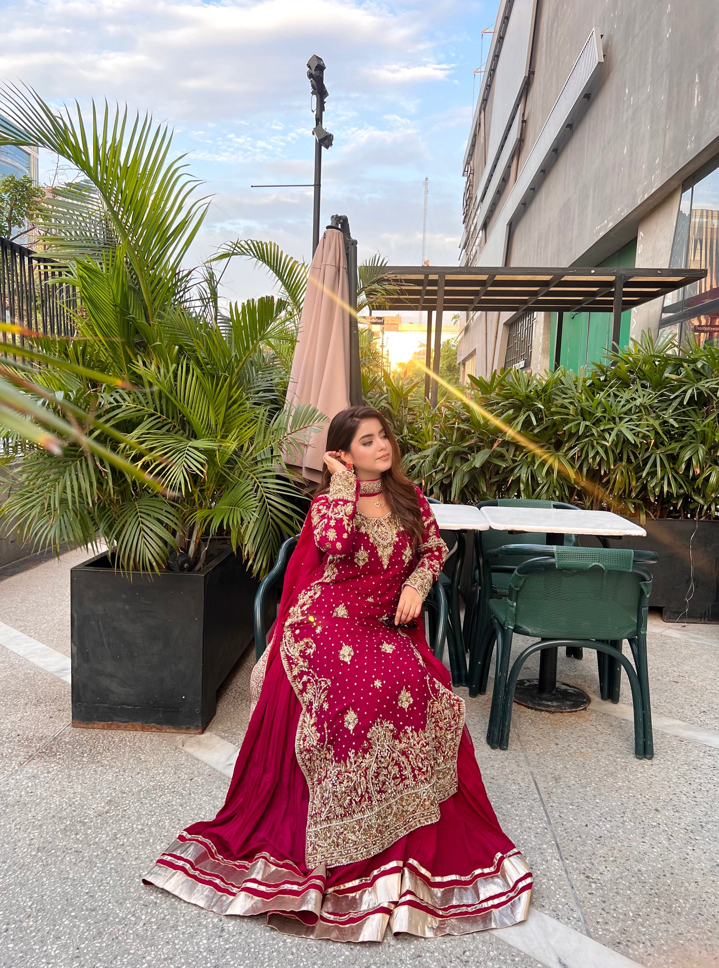 Plum khaadi net formal